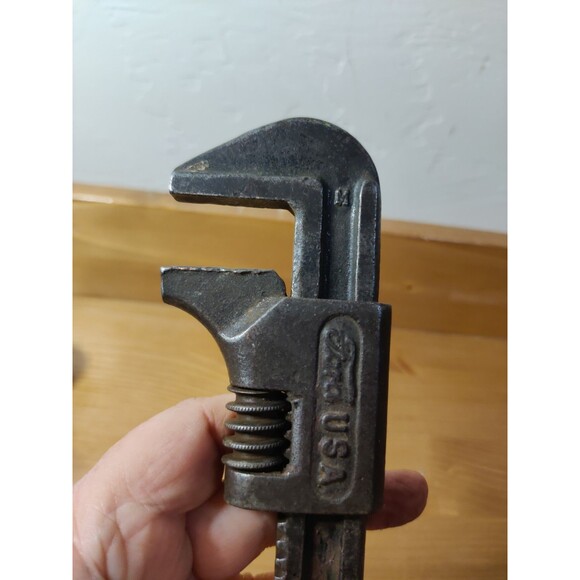 LOT OF FORD USA HAND TOOLS FLARE WRENCH PIPE WRENCH OPEN ENDED - Picture 11 of 14